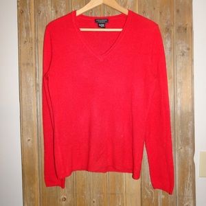 100% cashmere sweater by Lord & Taylor